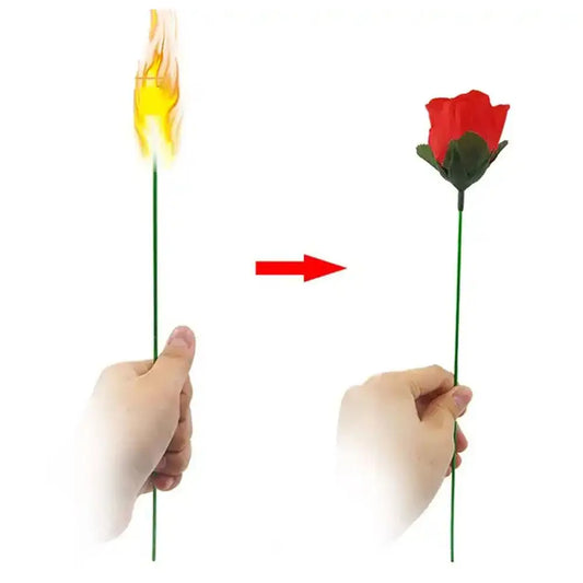 Novelty Surprise Prank Joke Mystical Fun Toy Torches Change Roses Magic Tricks Fun Romantic Present Peaceful Pleasures Health and Wellness