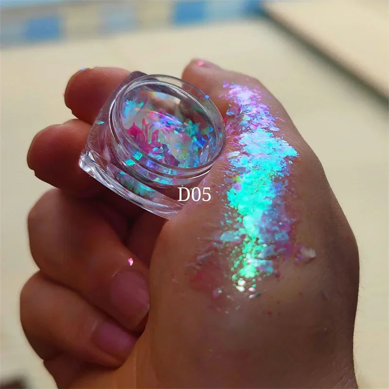 Holographic Duochrome Eyeshadow | MultiChrome Shifting Pigment
