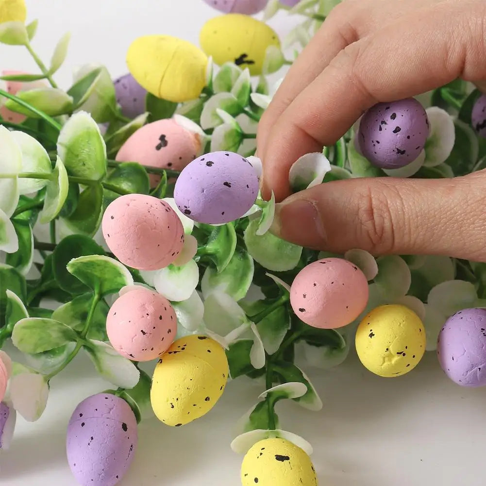 Artificial Easter Egg Wreath Garland 210cm | Spring Décor Set