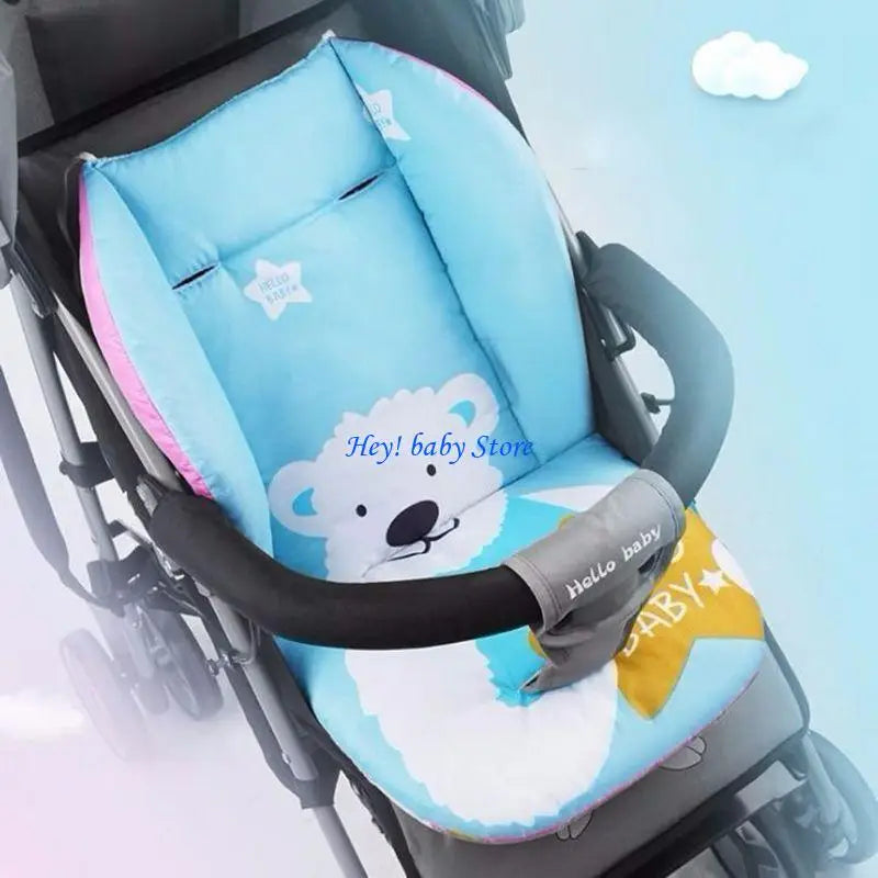 Infant Stroller Seat Cushion Liner – Soft Baby Mat & Pad