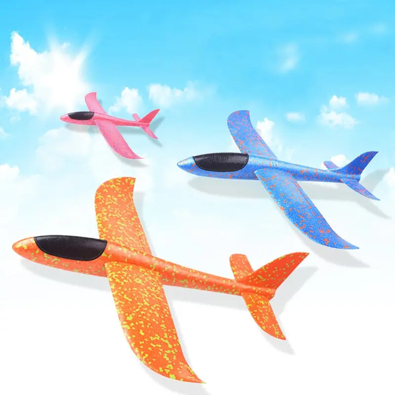 35cm Hand Launch Foam Glider Airplane – Kids Outdoor Toy