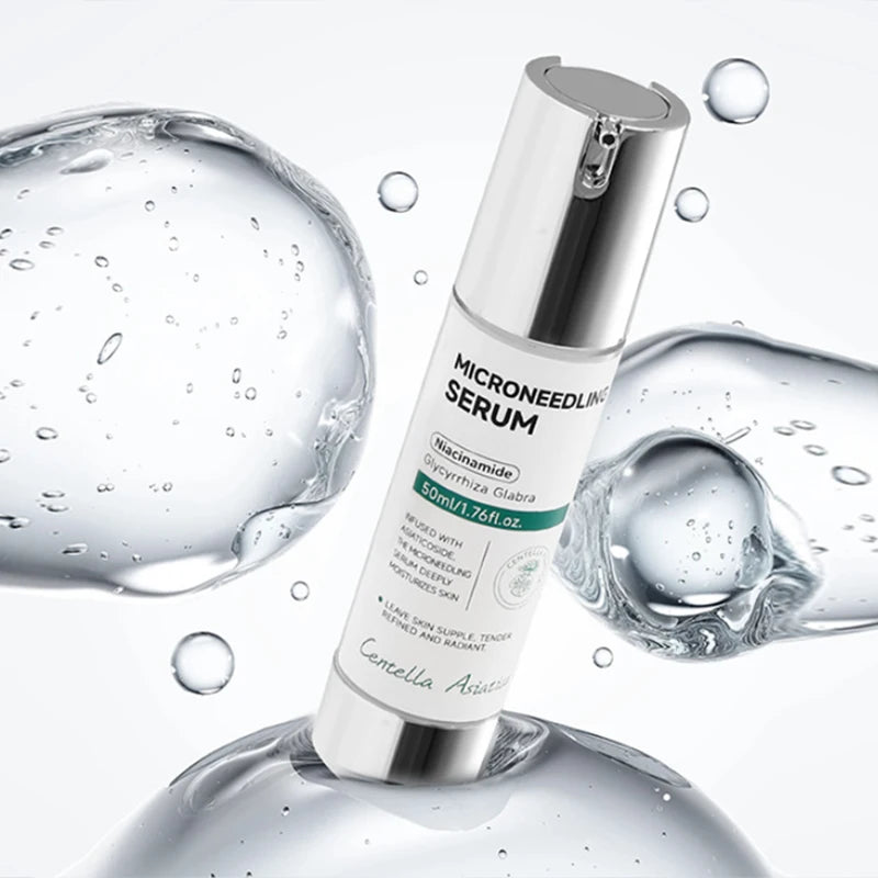 Niacinamide Centella Asiatica Microneedle Essence, Repair Skin Barrier Moisturizer Nourish For All Skin Types Korean Skincare Peaceful Pleasures Health and Wellness