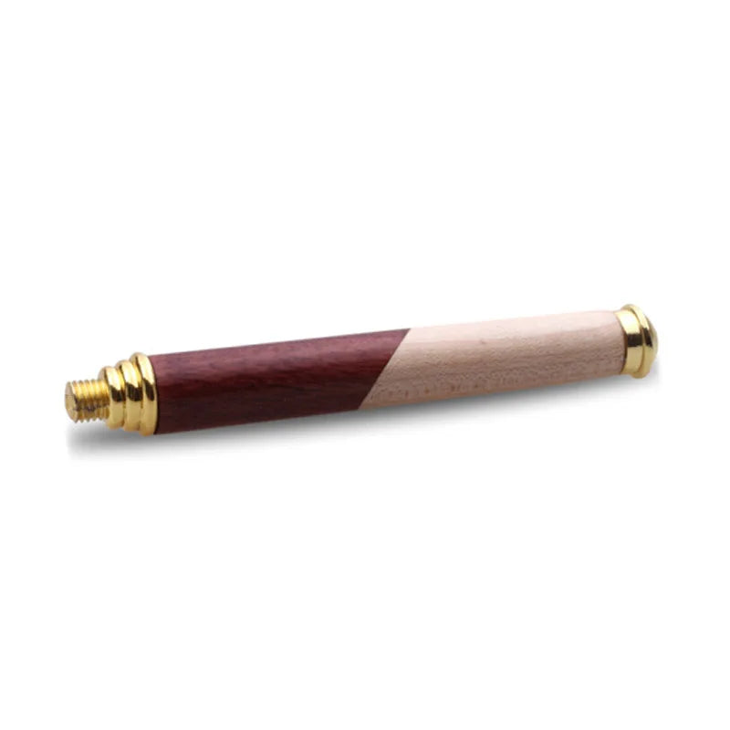 90Mm 6X High Magnification Hand-Held Magnifying Glass for The Elderly Reading Color Matching Solid Wood Handle Detachable Peaceful Pleasures Health and Wellness