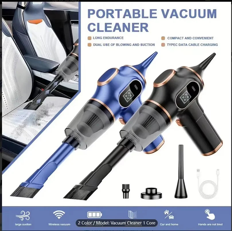 GUOHE Cordless Handheld Vacuum – HEPA, Car & Home Cleaner