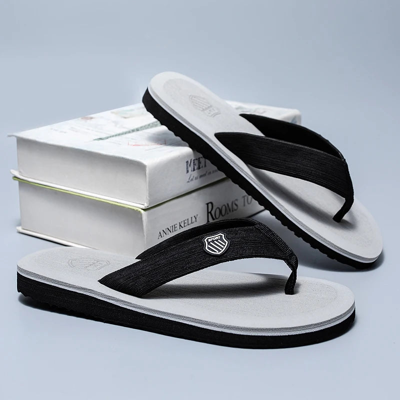 Men's EVA Flip Flops – Non-Slip Beach & Indoor Slippers
