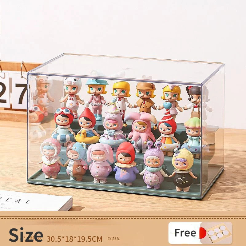 3-Tier Acrylic Display Case for Action Figures & Collectibles