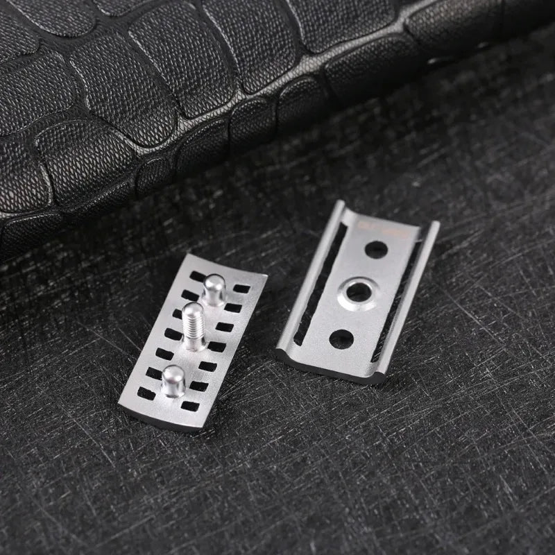 2026 YAQI Inkwell Stainless Steel Men's Shaving Razor Holder - Sleek Design Male Grooming Accessory Peaceful Pleasures Health and Wellness