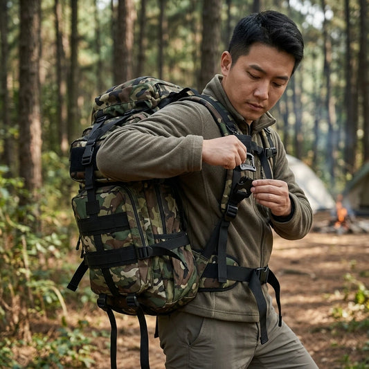 Tactical Backpack Strap | Hiking & Camping Accessory Backpack Strap Accessory Peaceful Pleasures Health and Wellness