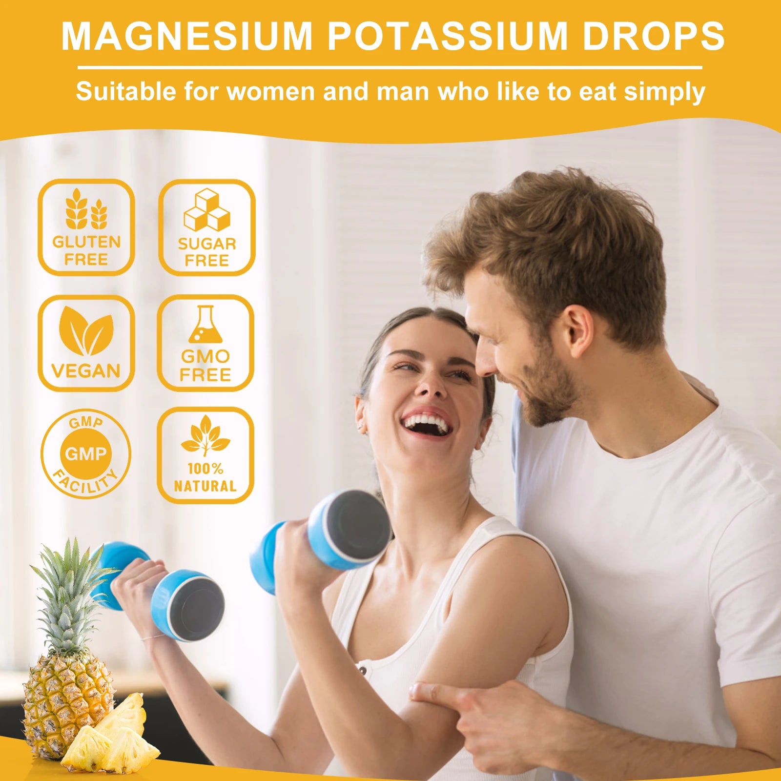 Potassium Magnesium Liquid Drops with Calcium, D3 & Zinc – 60ml Peaceful Pleasures Health and Wellness