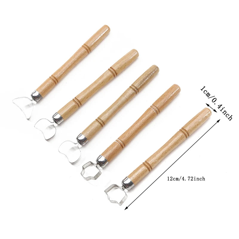 Pottery Tools Teapot Ware Handle Tool Sculpting Scraper Clay DIY