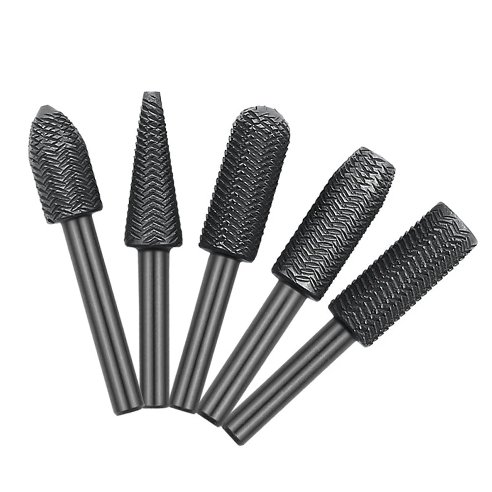 Rotary Rasp File Steel Router Grinding Burr Shank Tool Drill Bit