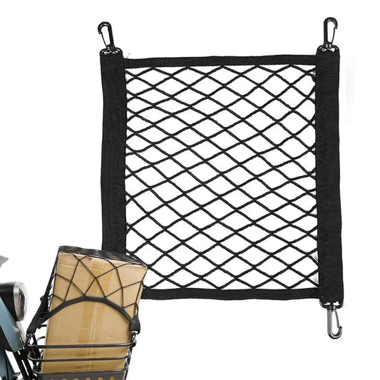 Elastic Cargo Net for Motorcycle, Bike & ATV | Luggage Net Cargo Luggage Net Peaceful Pleasures Health and Wellness