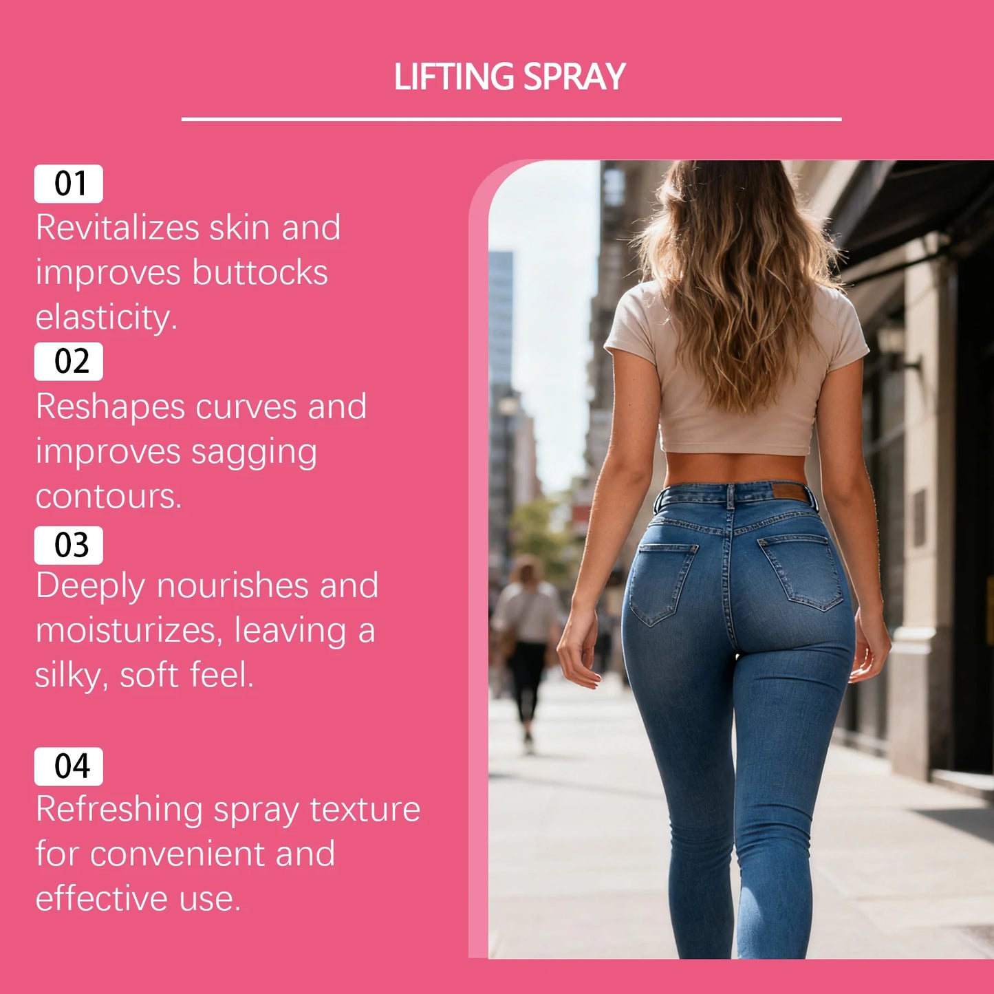 OceAura Firming Buttocks Spray – Lift, Contour & Moisturize