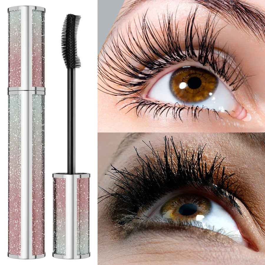 KAFURUX 4D Black Waterproof Mascara – Lengthening & Volume