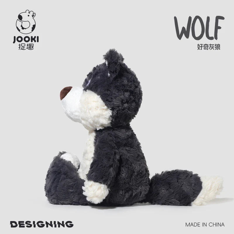 40cm Gray Wolf Stuffed Animal Plush Toy | Super Soft Gift
