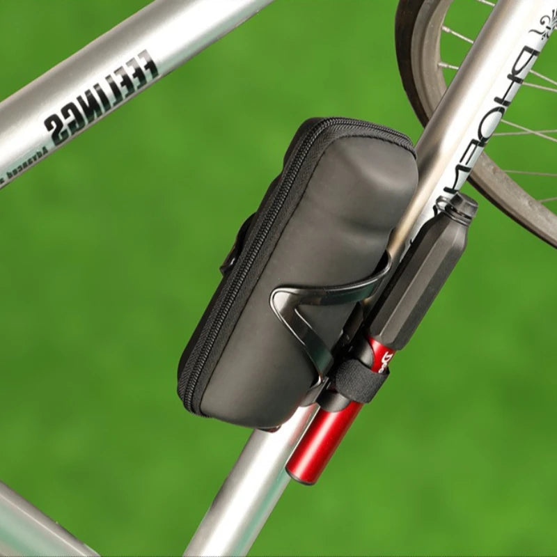 Cycling Tool Box Bicycle MTB Road Bike Capsule Boxes Apply Bottle Cage Storage Repair Tool Kit Bike Kettle Frame Equipment Black Peaceful Pleasures Health and Wellness