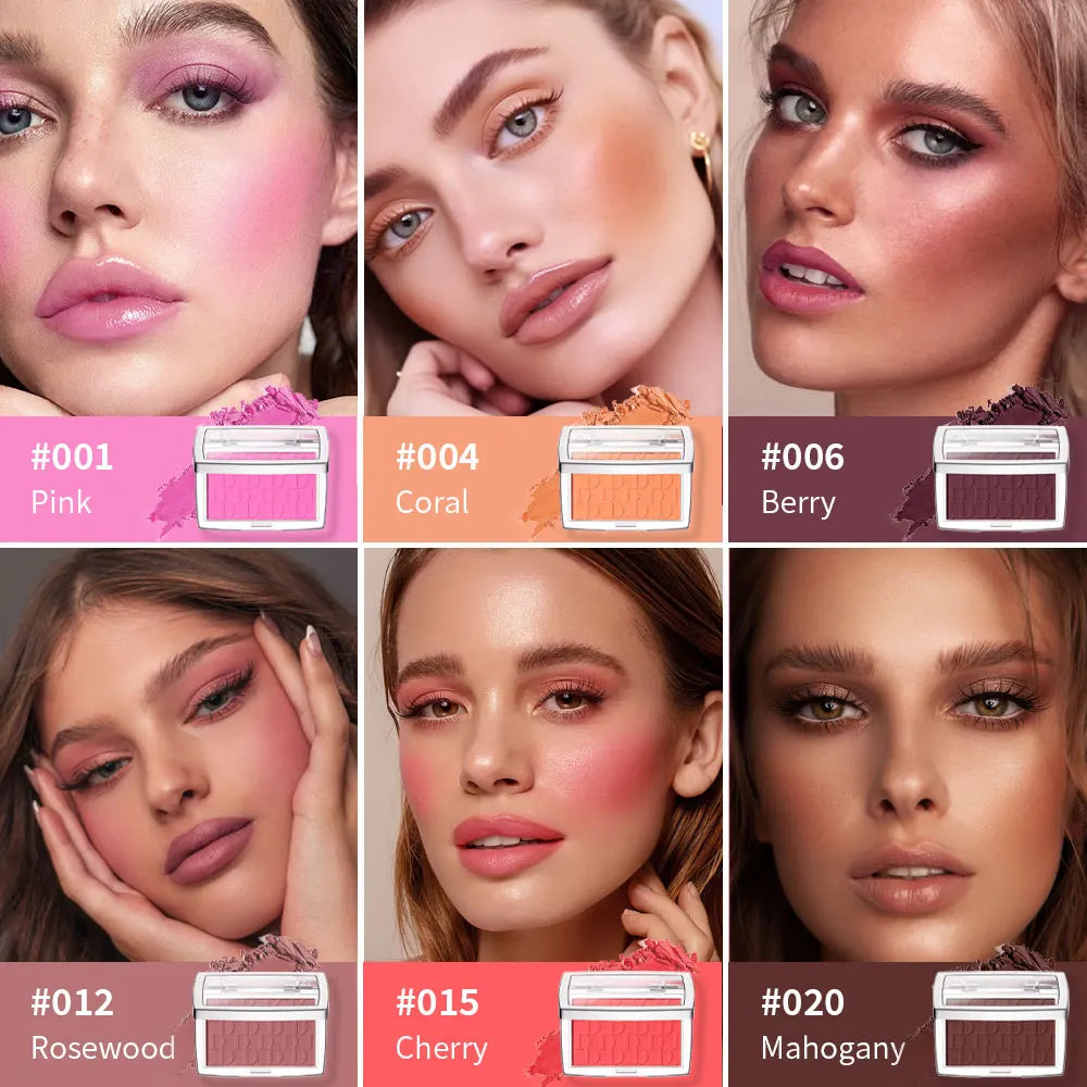 ibcccndc Lip Glow Oil & Matte Blush Set | Plumping Lip Gloss Duo Lip & Blush Set Peaceful Pleasures Health and Wellness
