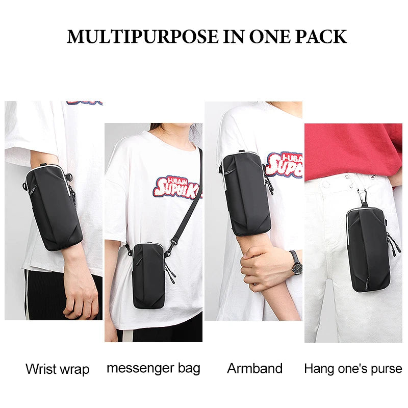 cell phone armband for running magnetic armband bags for women Mobile phone wrist stand bag for men Running racing accessories Peaceful Pleasures Health and Wellness
