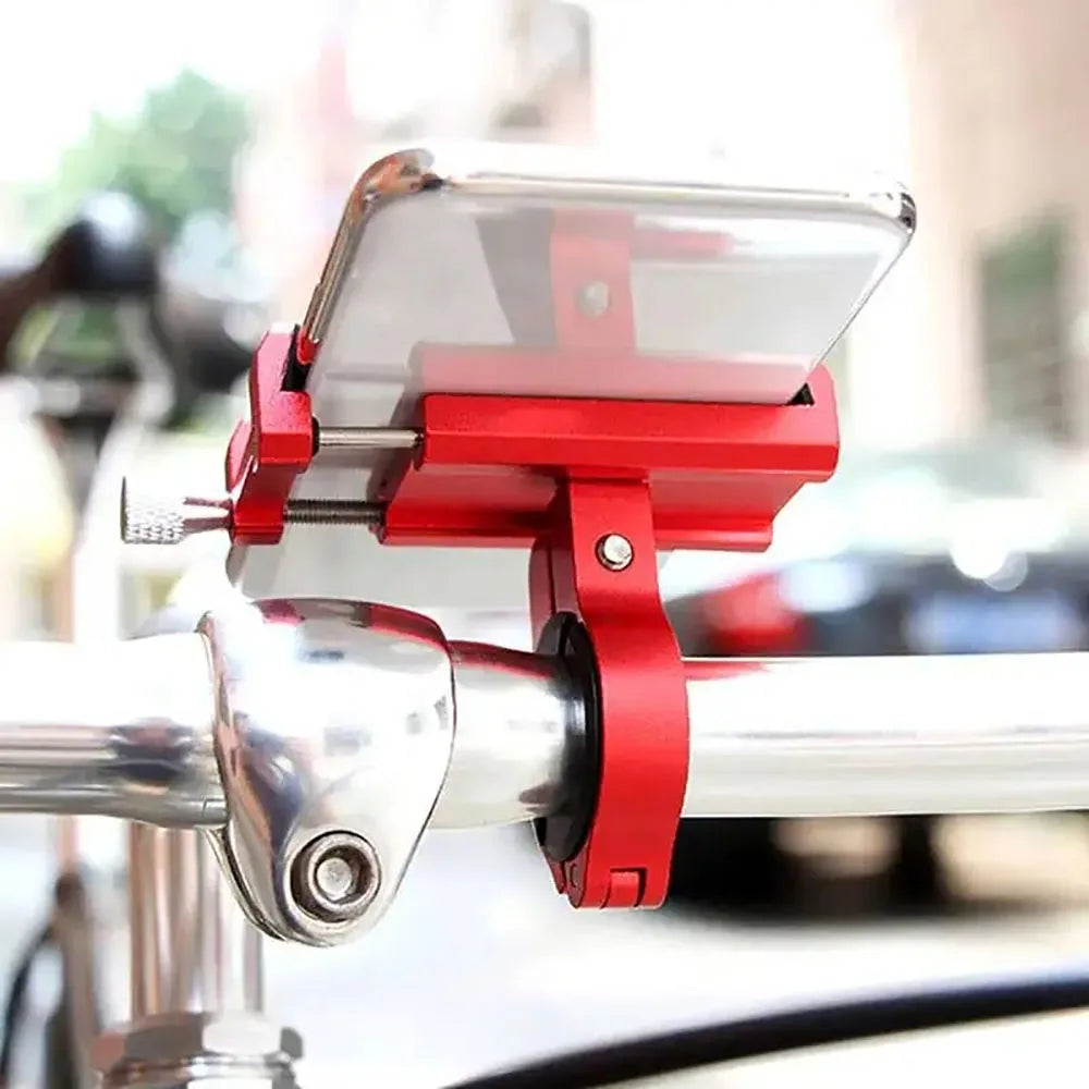 Adjustable Mobile Phone Holder Handlebar Clip Stand GPS Mount Bracket Rack Electric Scooter Accessories for Xiaomi iPhone Peaceful Pleasures Health and Wellness