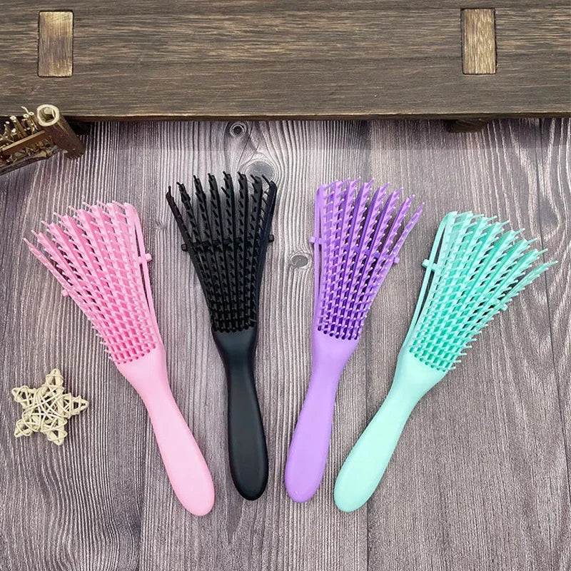 Eight-Claw Detangling Massage Comb | Daily Hair Styling Tool