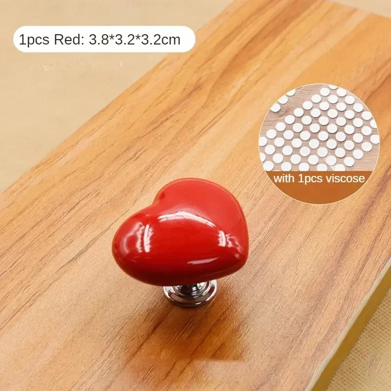 Heart-Shaped Toilet Flush Button | Cute Bathroom Décor