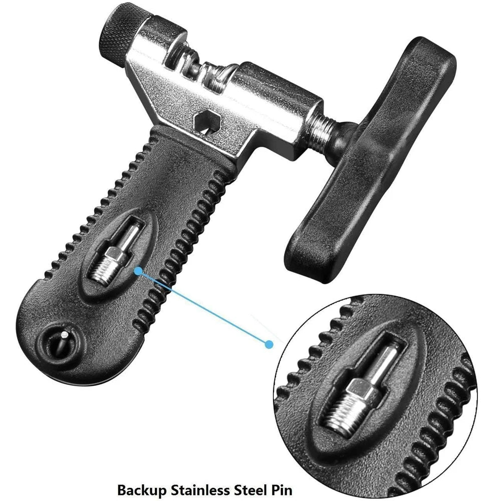 Bike Chain Link Pliers Clamp Splitter Anti Slip Handle Cycling Chain Clamp Multi Link Plier Removal Repair Hand Tool ﻿ Peaceful Pleasures Health and Wellness black