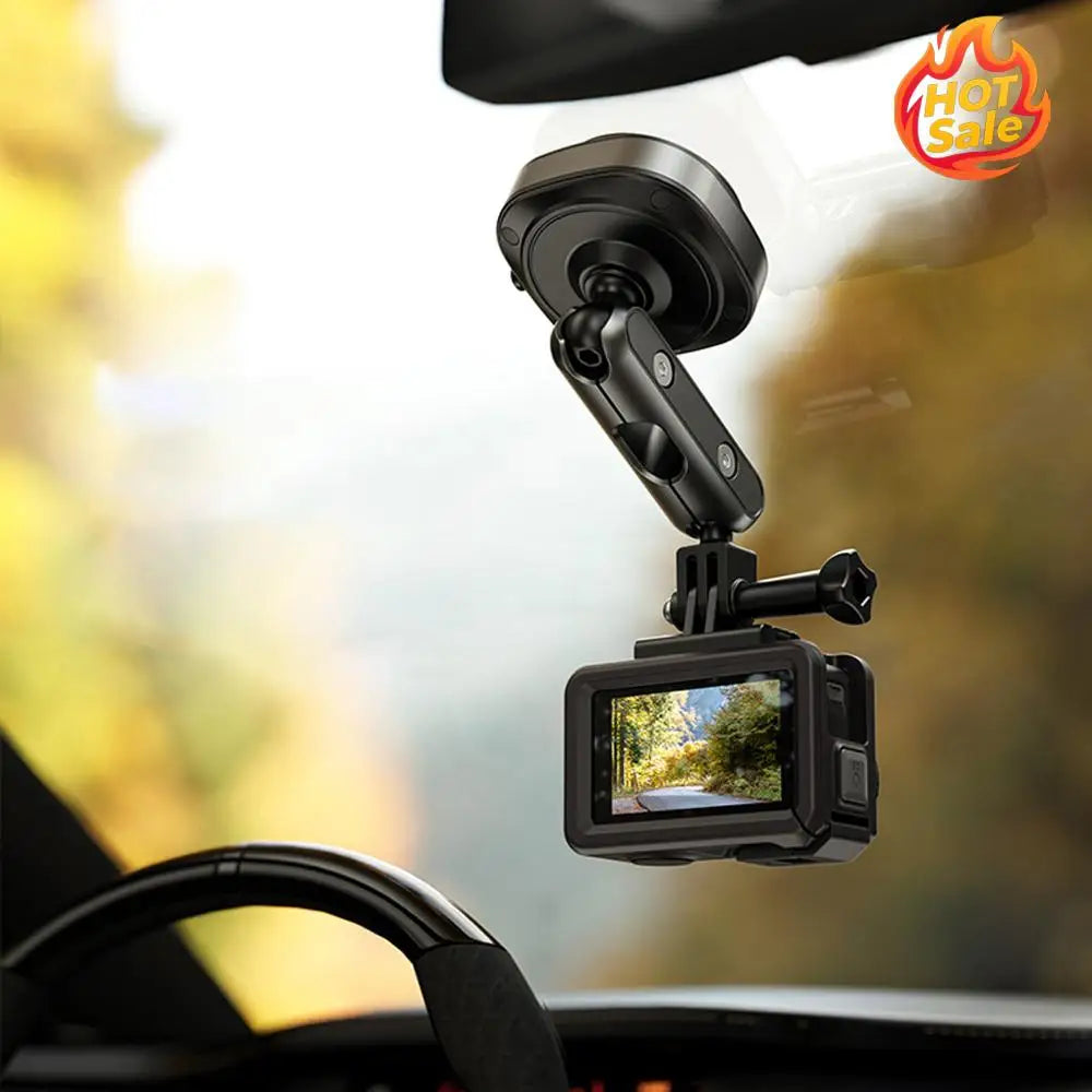 360° Suction Cup Car Mount for GoPro, DJI & Insta360