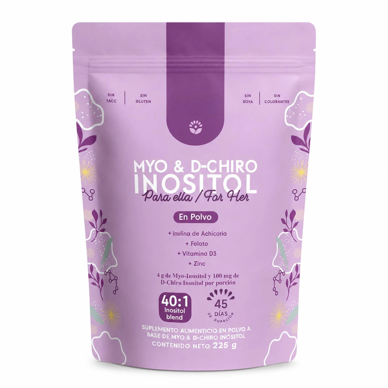 Myo & D-Chiro Inositol Powder 40:1 | Folate, D3 & Zinc