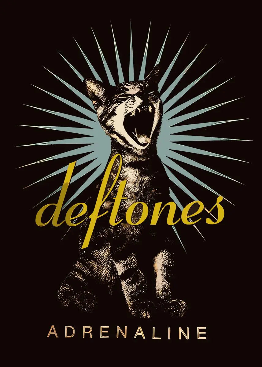 Classic Rock Metal Band Deftones Music Album Posters and Prints Canvas Painting Wall Art Pictures for Club Room Home Decor Peaceful Pleasures Health and Wellness