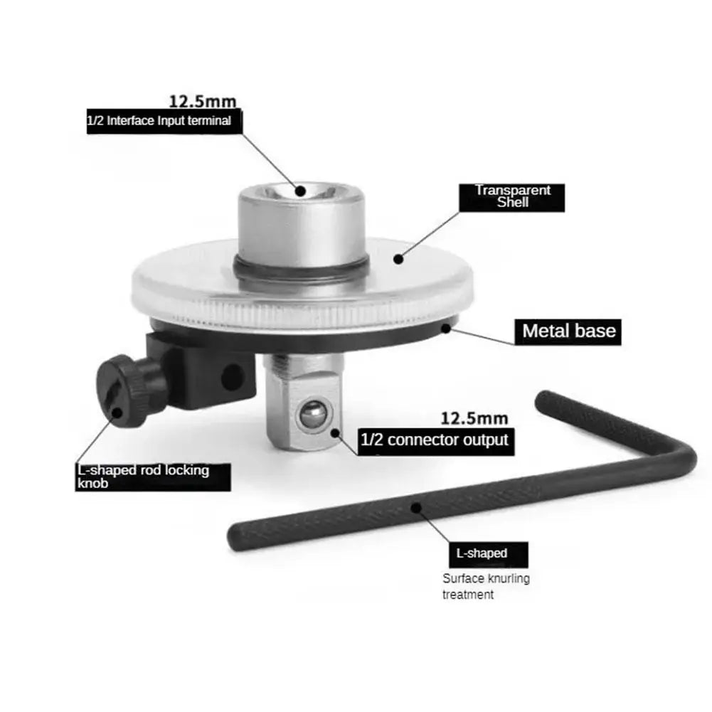 NEW Torque Wrench Torquemeter Dial Automotive Tools Hand Tool Auto Service Equipment Garage Tools Calibrated In Degrees Peaceful Pleasures Health and Wellness