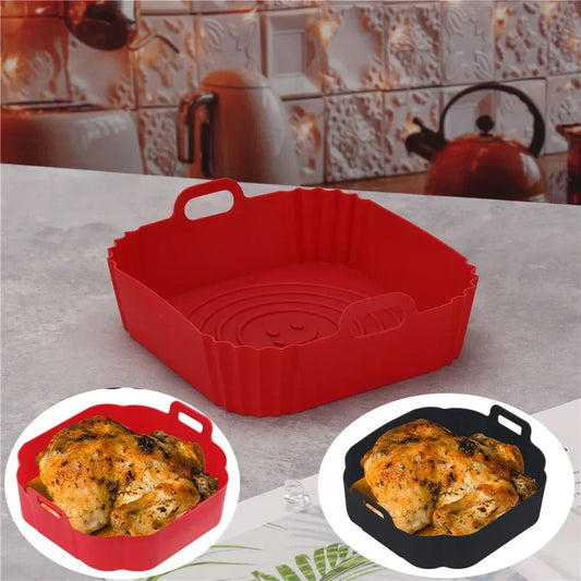 Silicone Air Fryer Mold – Reusable Baking Pan & Cake Mold Silicone Baking Mold Peaceful Pleasures Health and Wellness