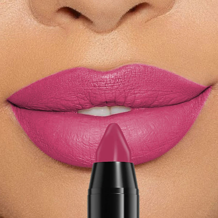 KAFURUX Matte Velvet Lipstick Pen – 15 Shades | Waterproof