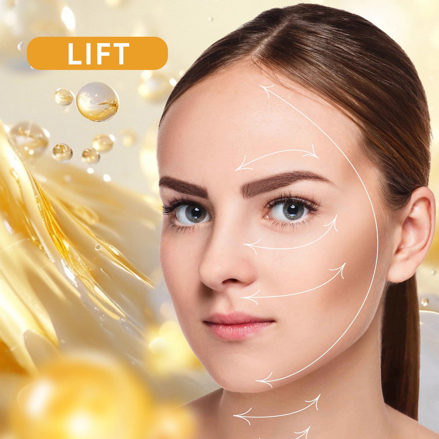 6 IN 1 ALL-IN-ONE FACIAL SERUM With Hyaluronic Acid + Niacinamide + Vitamin C/E Peaceful Pleasures Health and Wellness