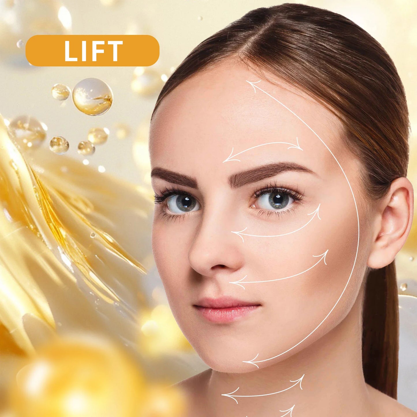 6-in-1 Facial Serum – Hyaluronic Acid, Niacinamide & Vitamin C/E