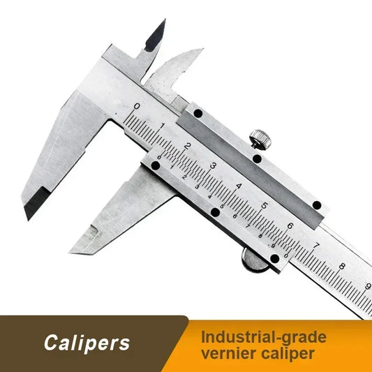 Professional Stainless Steel Vernier Caliper Gauge Sliding 0-150mm Gauge Measurement Tool Inside Outside Depth Step Micrometer Peaceful Pleasures Health and Wellness