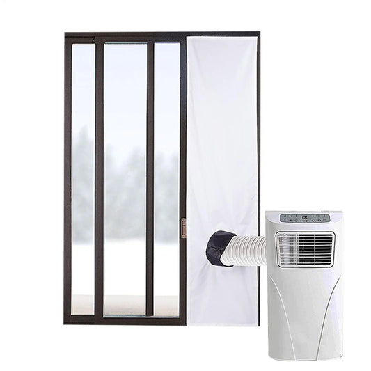 AC Window Vent Seal Kit – Waterproof Portable AC Baffle 2M/3M AC Window Seal Kit Peaceful Pleasures Health and Wellness