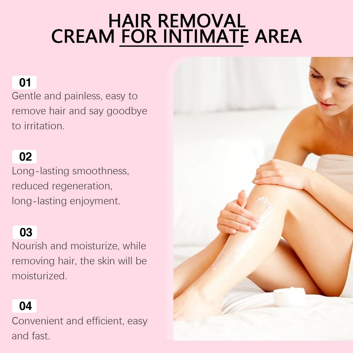 OceAura Sensitive Skin Hair Removal Cream | Bikini & Body