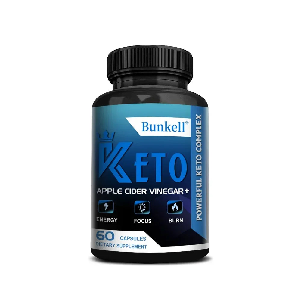 Bunkell KETO+ACV Capsules – BHB Ketones & Apple Cider Vinegar