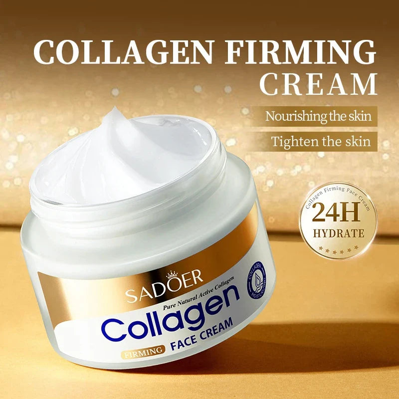 Sadoer Collagen Firming Cream – Anti-Wrinkle Moisturizer