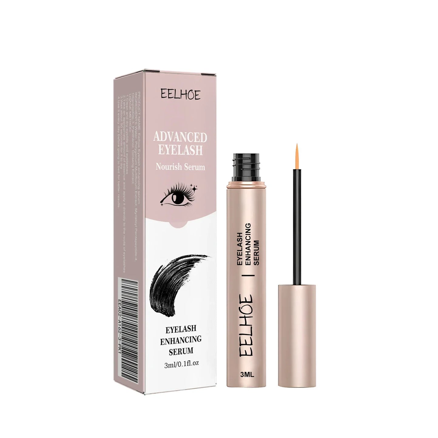Eyelash Growth Serum – Longer, Thicker & Fuller Lashes Peaceful Pleasures Health and Wellness 1pcs 3ml boxed