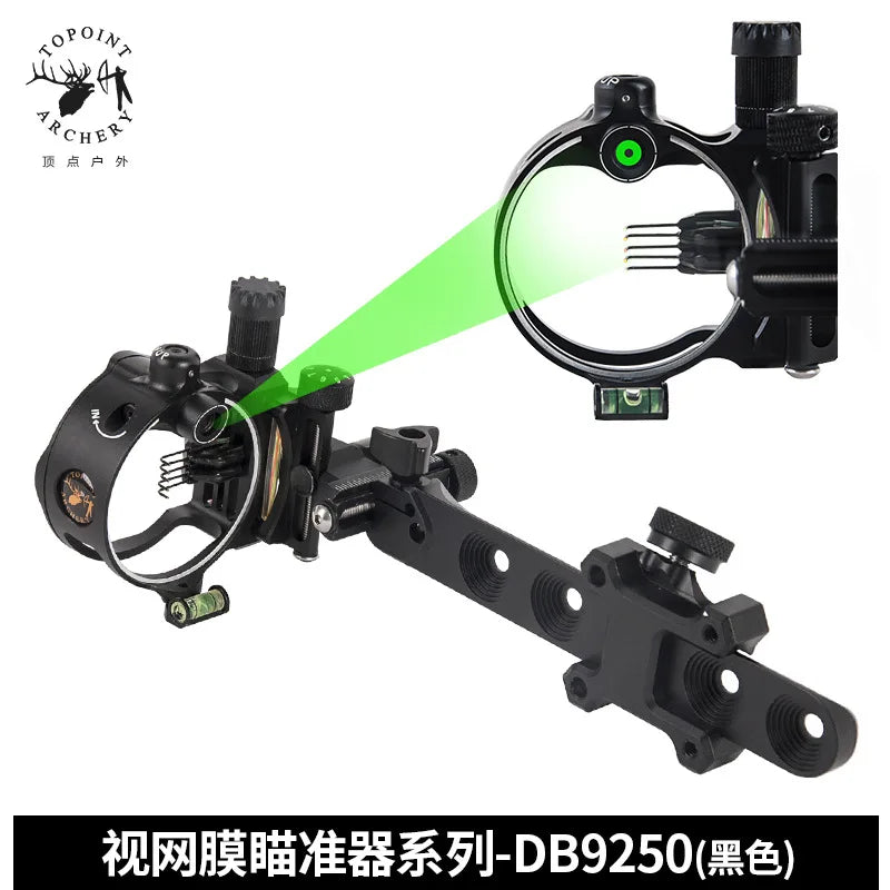 Topoint 5 7 Pin Bow Sights Compound Archery Sight DB Series Retina