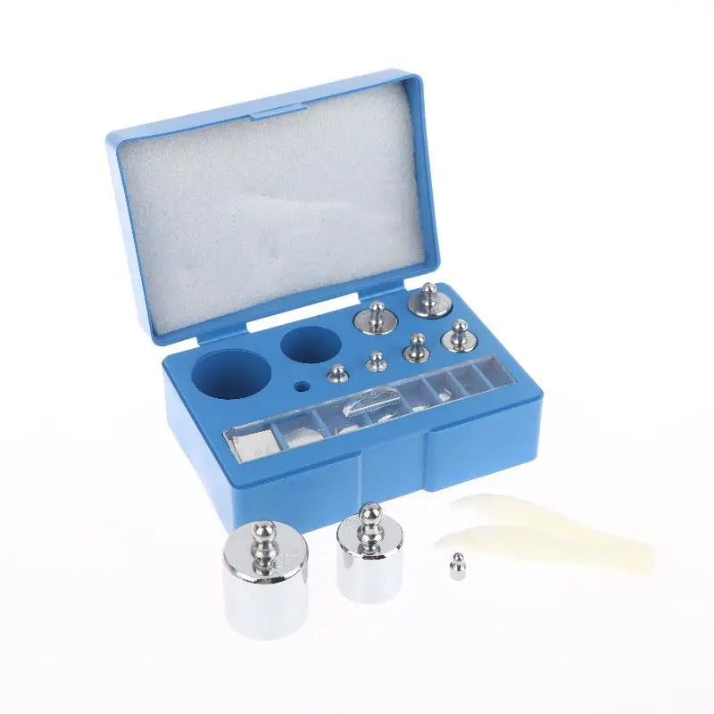 17Pcs/Set 10mg-100g Precision Digital Scale Calibration Weight Set Weighting Tool 100g 50g 20g 10g 5g 2g 1g 1000mg Tablet Code Peaceful Pleasures Health and Wellness