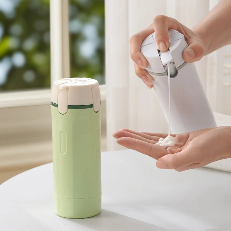 4 In 1 Travel Dispenser Portable Travel Bottles Leak Proof Leakproof Travel Container For Perfume Shampoo Conditioner Lotion Peaceful Pleasures Health and Wellness