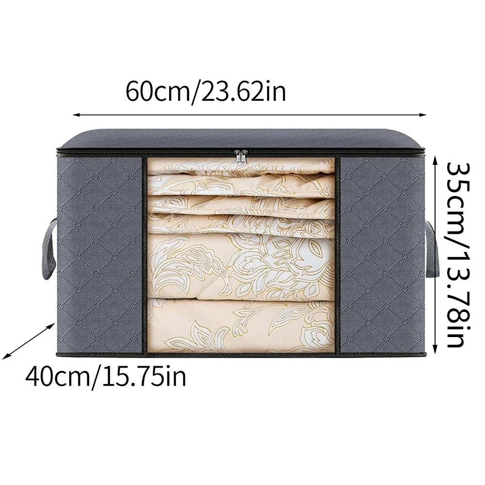 Under Bed Storage Bags for Quilts, Bedding & Clothing