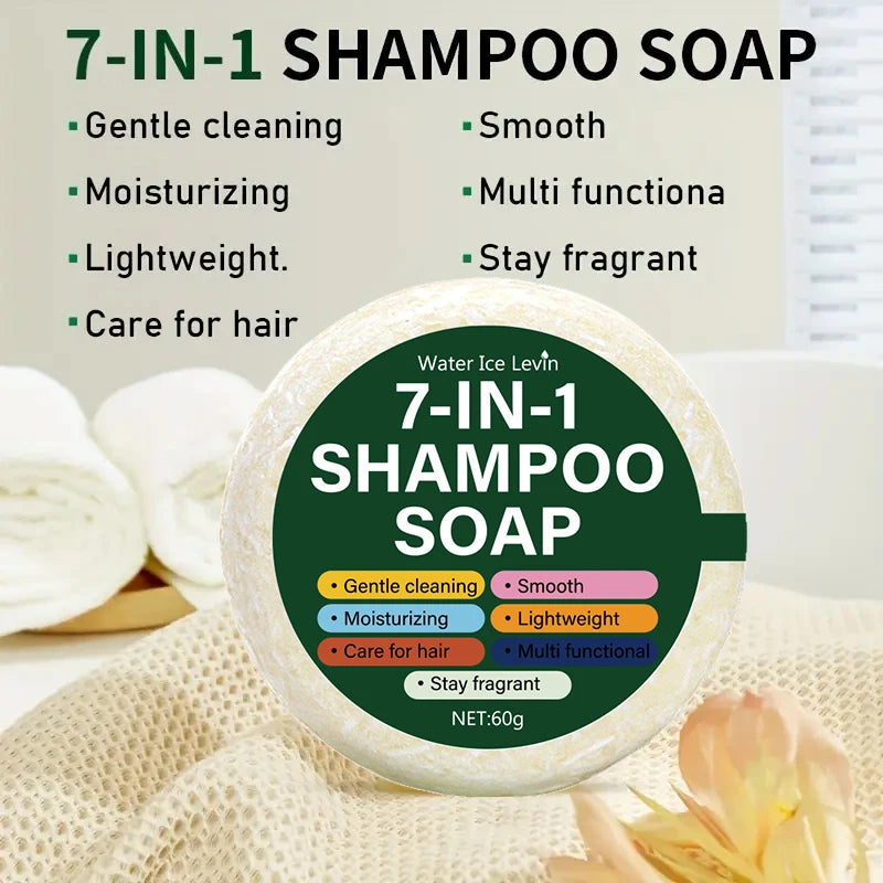 7-in-1 Plant-Based Shampoo Soap Bar | Cleansing & Hydration