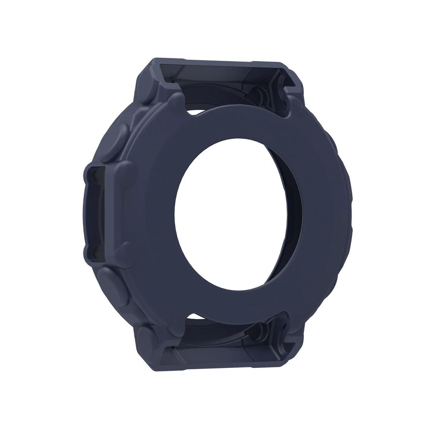 Silicone Bumper Case Cover for Amazfit T-Rex 2 Smartwatch Peaceful Pleasures Health and Wellness