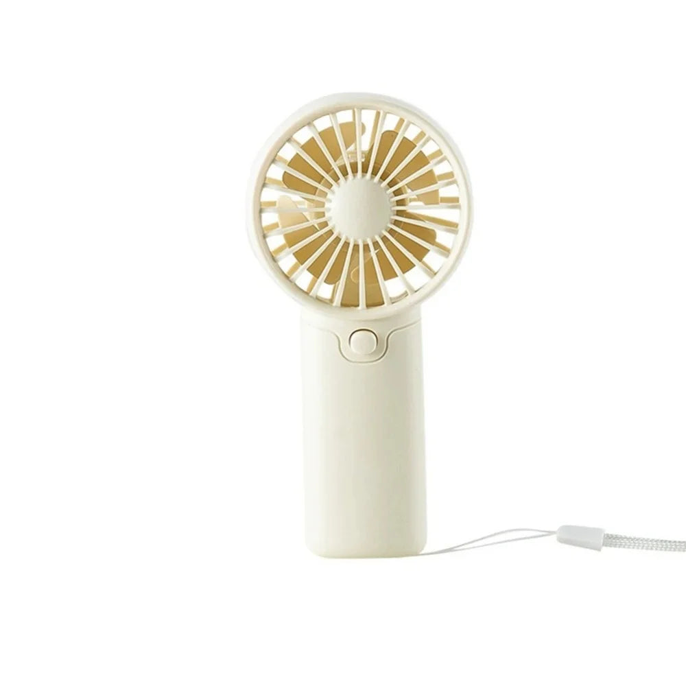 Cute Mini Portable Handheld Fan | Low Noise, AAA Battery Powered