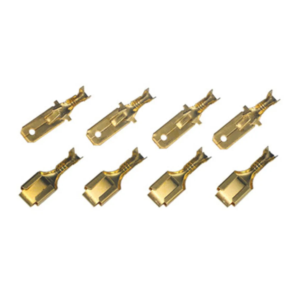 10pcs 6.3mm 1/2/3/4/6/9 Pin Automotive 6.3 Electrical Wire Connector Male Female Cable Terminal Plug Kits for Ebike Car Peaceful Pleasures Health and Wellness