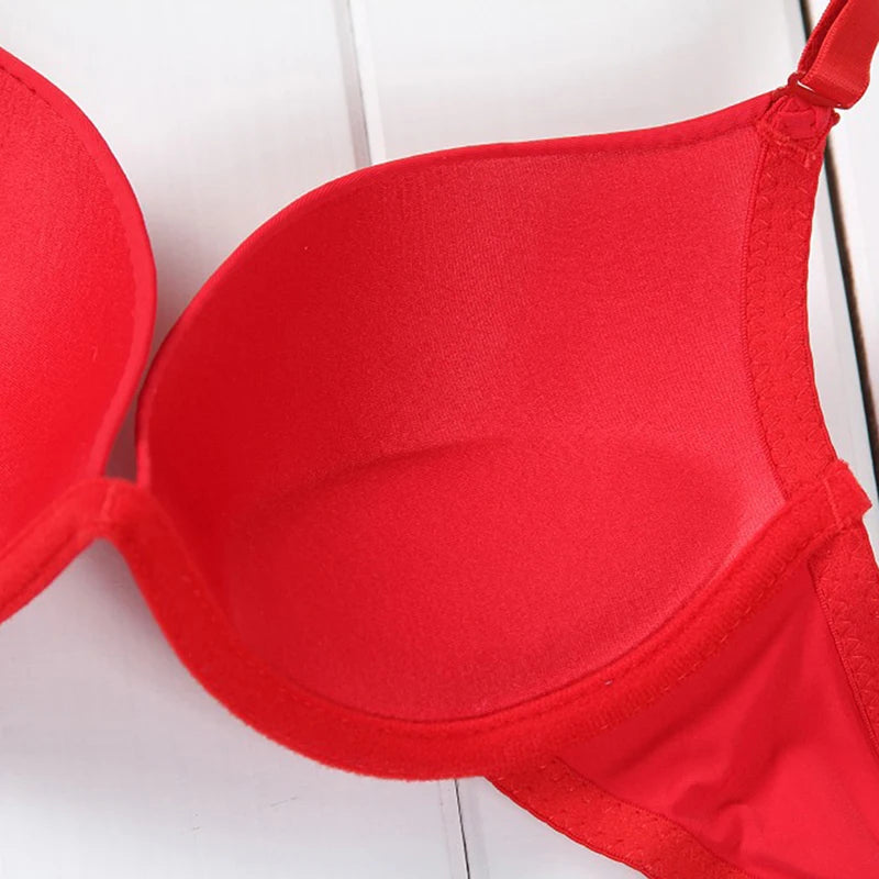Female Bra Summer Breathable Student Single Breasted Sexy Cute Gathered Smooth Seamless Comfortable Girl's Bra Peaceful Pleasures Health and Wellness