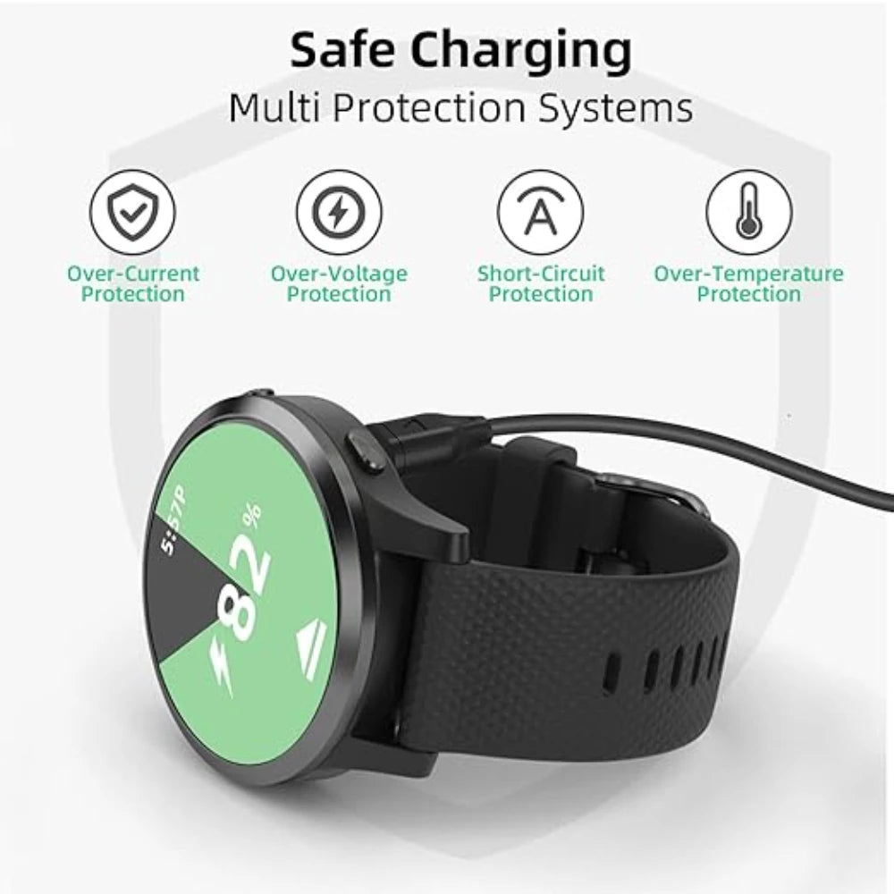 USB-C Charger Cable for Garmin Fenix 8 7 6 5 Series Peaceful Pleasures Health and Wellness